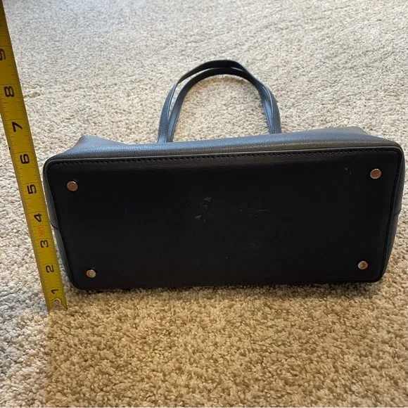 KATE SPADE navy blue small tote shoulder bag purse - Picture 8 of 16